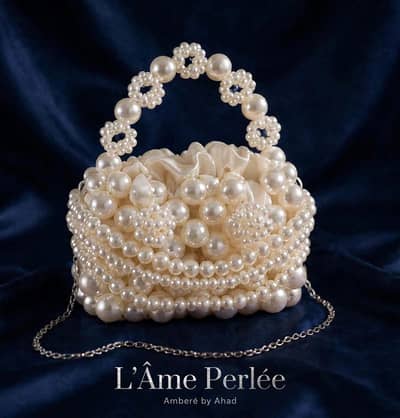 Handmade beaded bag