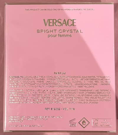 V ersace Bright Crystal Parfum Pour Femme 90ml – Brand New & Sealed