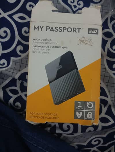 My passpord external hard disk portable 1TB