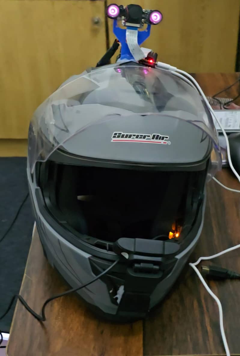 AI Powered Smart Helmet- Prototype 2