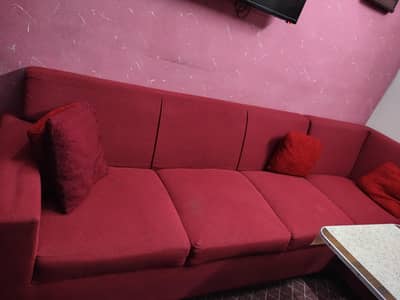 7 seater sofa set just like new