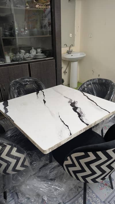 4 seater dining table-dining table-chairs
