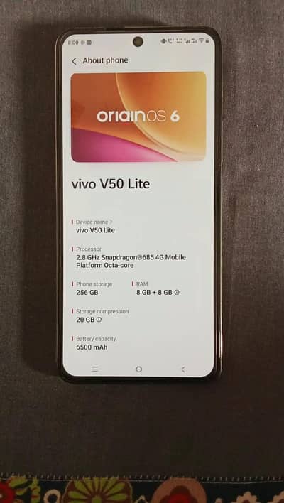 vivo v50 lite 4G