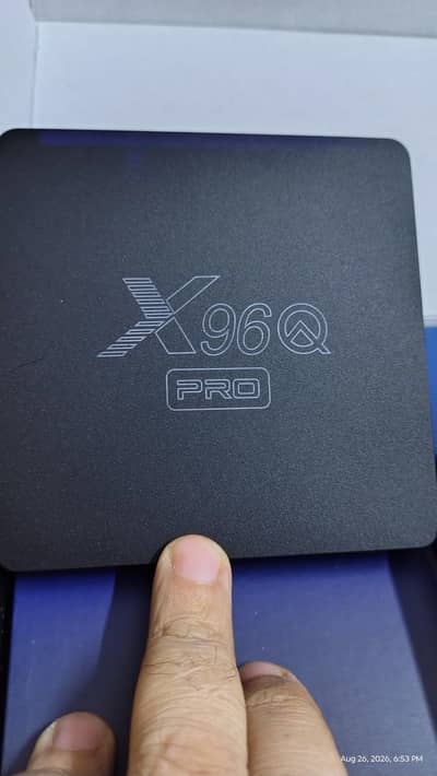 ANDROID TV BOX X96Q PRO, 8GB-128GB, LATEST VERSION, OPEN BOX,