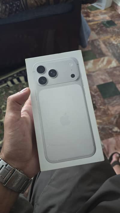 Apple iPhone 17 Pro Max, JV, silver color, apple non active