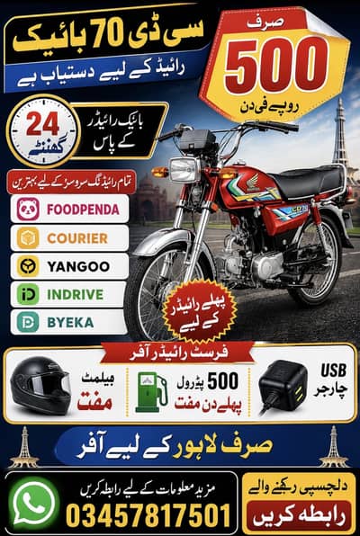 Bike available for all riders