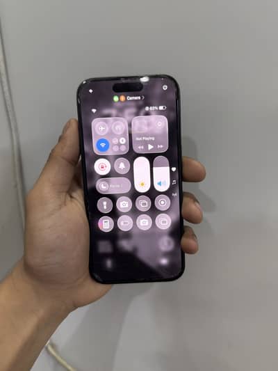 Apple iPhone 15 Pro with box and charger