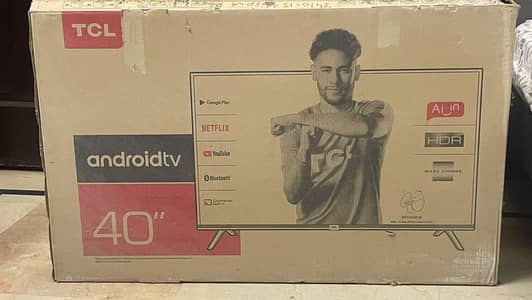 Smart LED TV with console