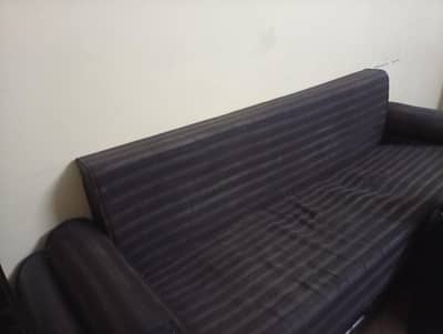 Elegant Black Sofa Cum Bed – Perfect for Home