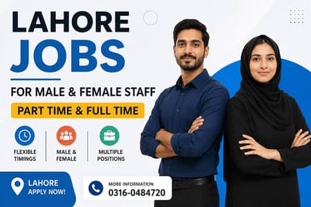 We are hiring male and female staff for online and office work