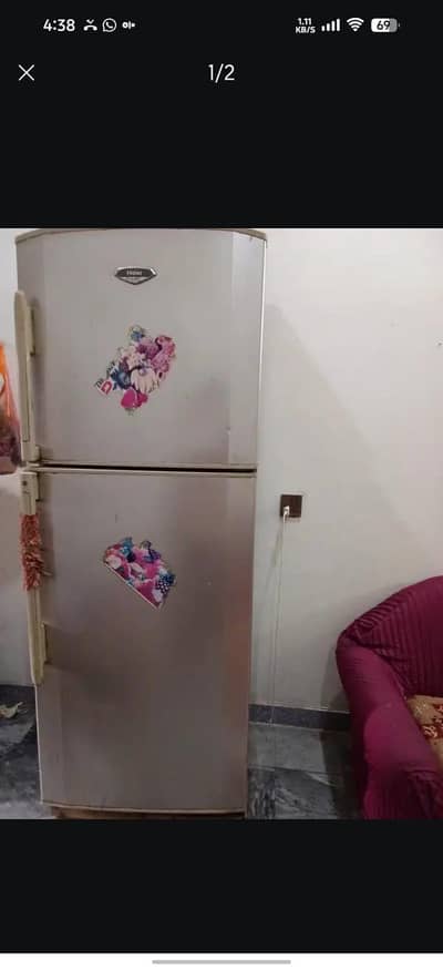 Haier HRF-380 Refrigerator 370L – Used – Excellent Cooling