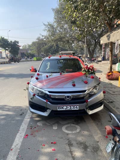 Civic as a rent for wedding