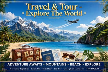 open minded female Tour guider required
