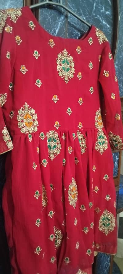 3pcs Gharara Set/Unique Combination.