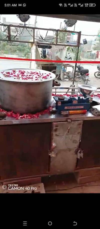 Food Cart Setup For sell