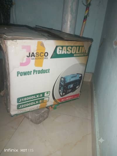 Jasco 1.5kva generator like new