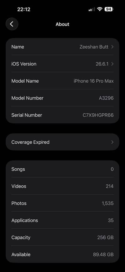 Apple iPhone 16 Pro Max