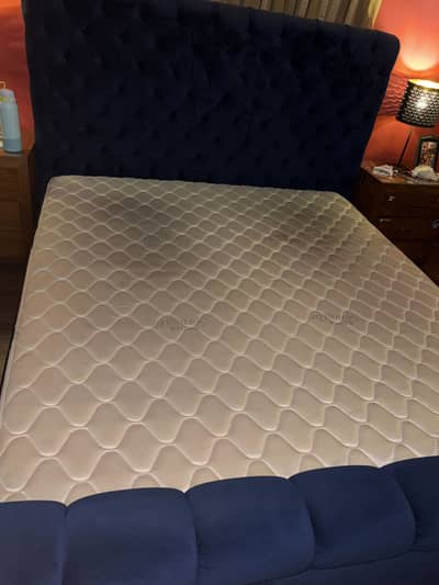 Wooden upholstery bed