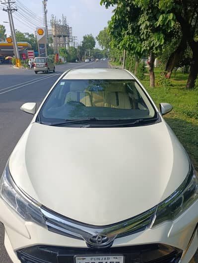 Toyota Corolla GLI 2017 Model Lahore Number.