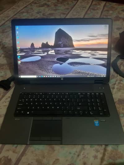 HP zbook 17-core i7 7th Gen, SSD 256, RAM 16gb DDR3, graphic 4GB