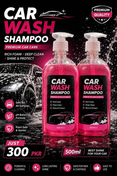 Car Wash Shampoo 100% Quality