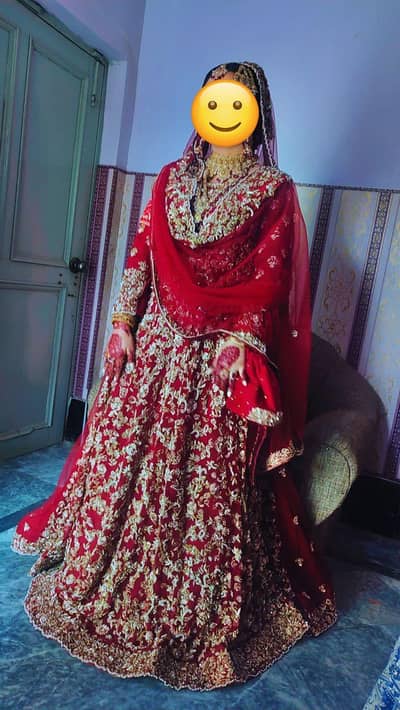 Designer Lehnga for sell -fully loaded piece-totally handemade