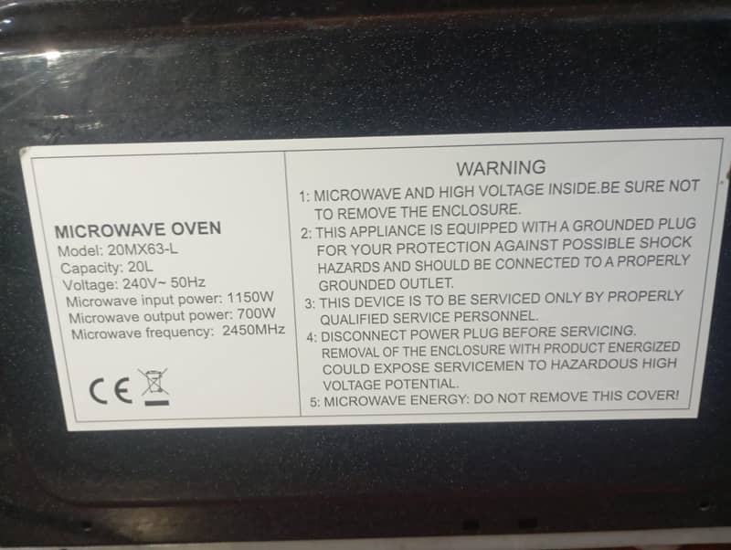 microwave used 5
