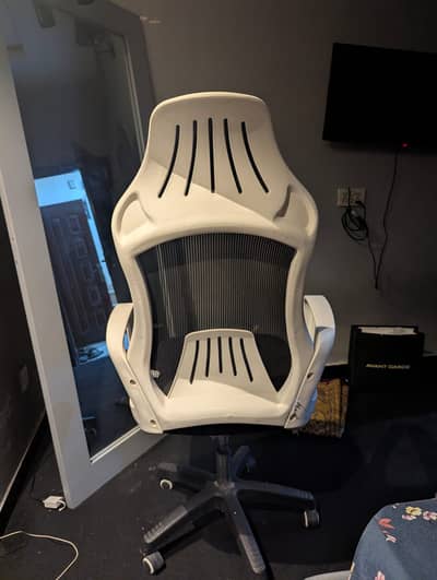 Ergonomic Gaming / Office Mesh Chair (White & Black)