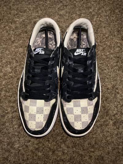 Travis Scott x Air Jordan 1 Low with Louis Vuitton