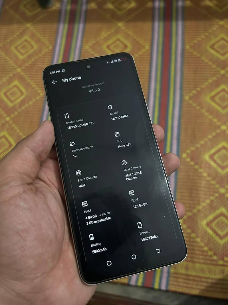Tecno Camon 18 4