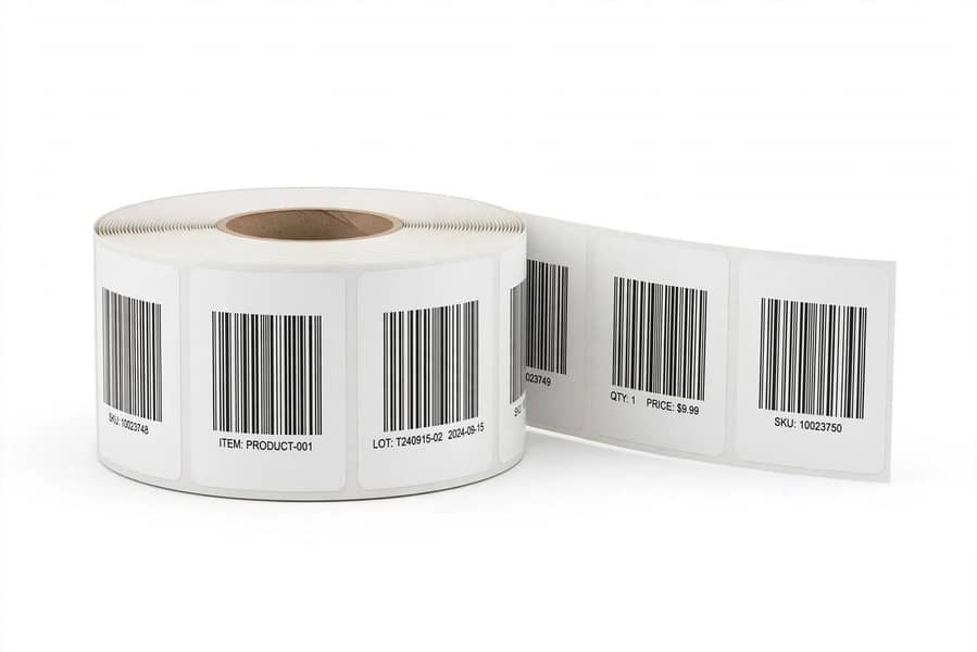 Printer roll/Billing paper/Billing roll/barcode/sticker/barcode roll 1