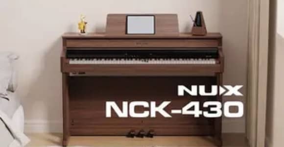 The NUX NCK-430 is an 88-key digital upright piano