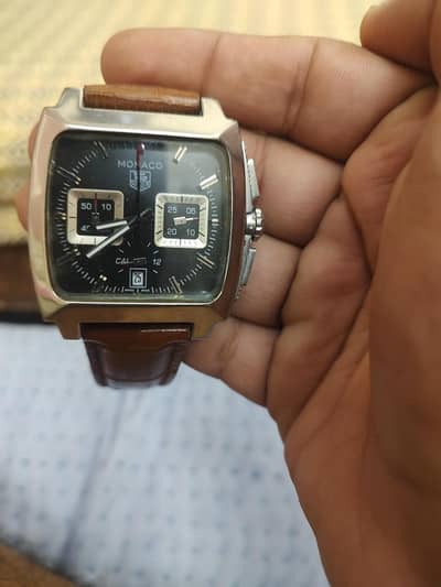 tag monaco watch. . weight is aprox 150g