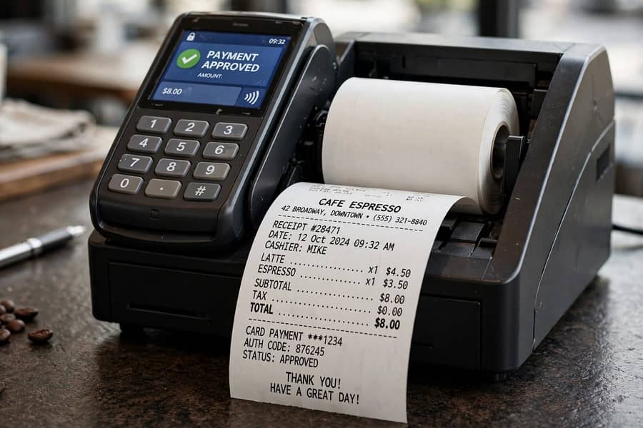 printer roll/Billing paper/Billing roll/barcode/sticker/barcode roll 2