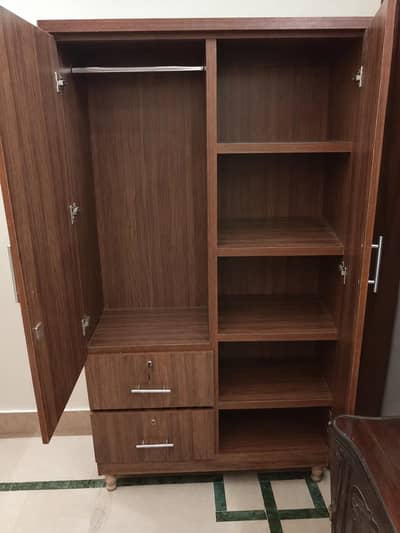 2 Door Wooden Almari | Almirah| Kids Almari | Wardrobe