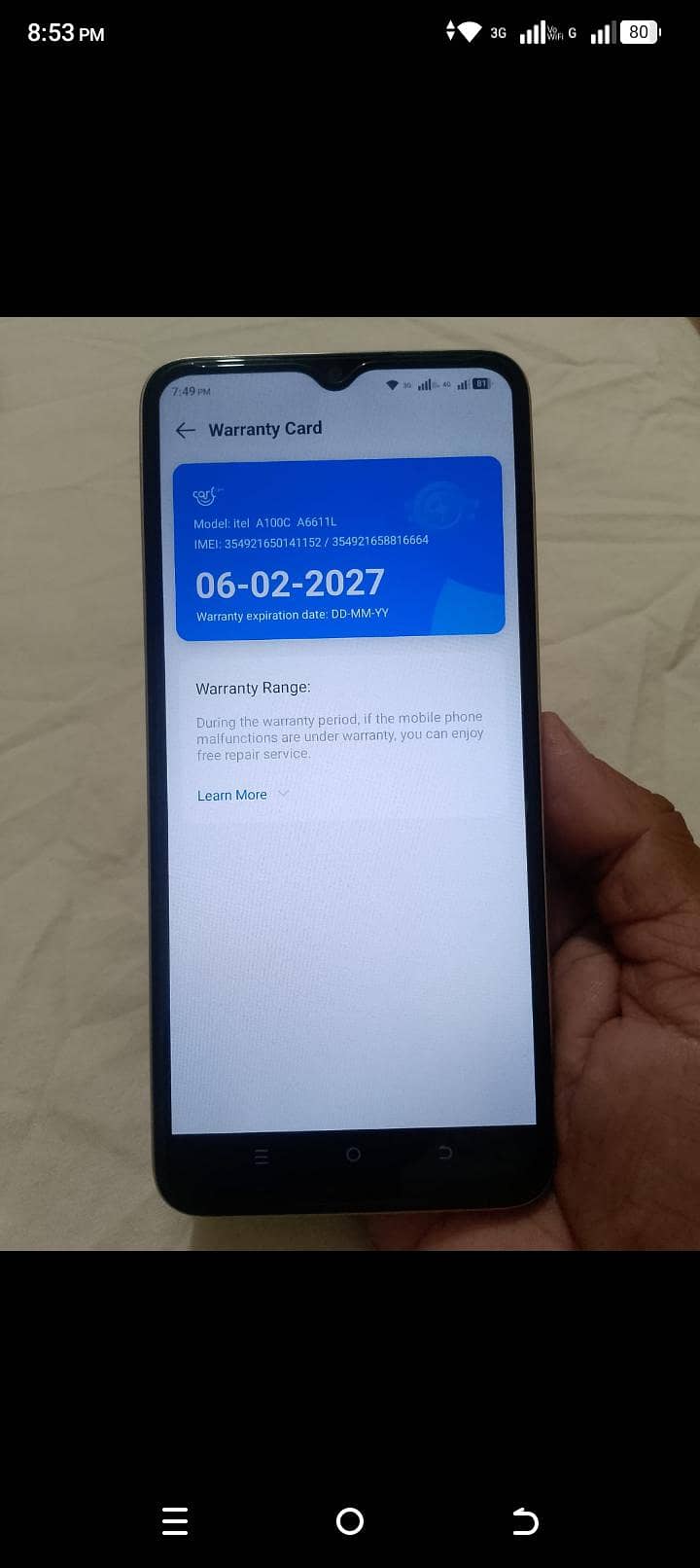 Itel A100C 2