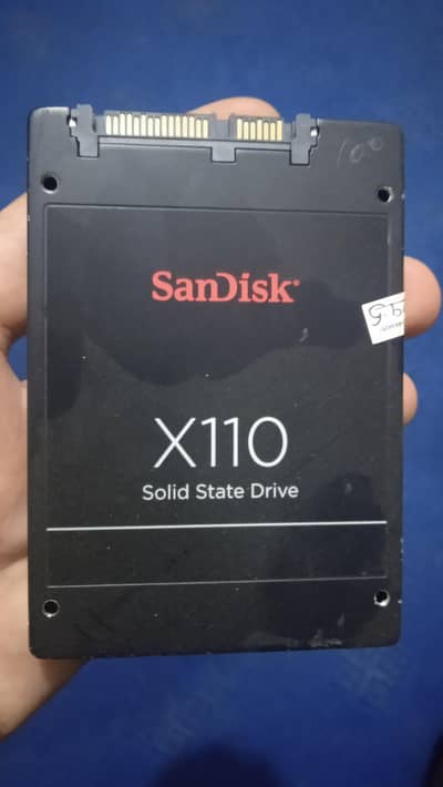 SanDisk X110 128GB SATA 2.5" SSD – High Speed Internal Drive