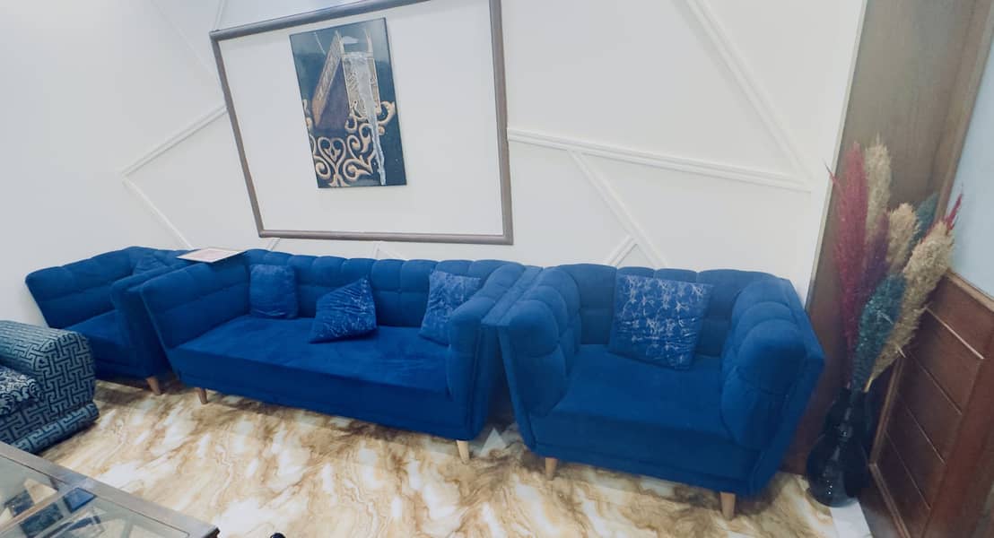 5 Seater Bubble Sofa Set 4