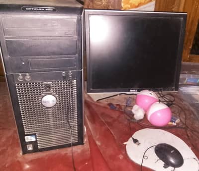 Dell Optiplex 380 Full PC Set With Monitor