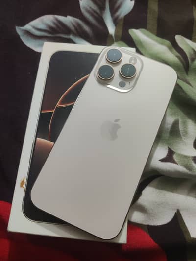 iPhone 16 Pro Max 256GB Factory Unlock Sim Time Available FU with Box