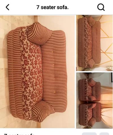 used sofa set