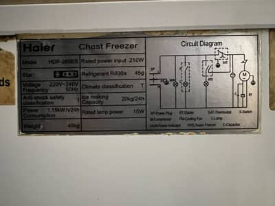 Haier Deep Freezer