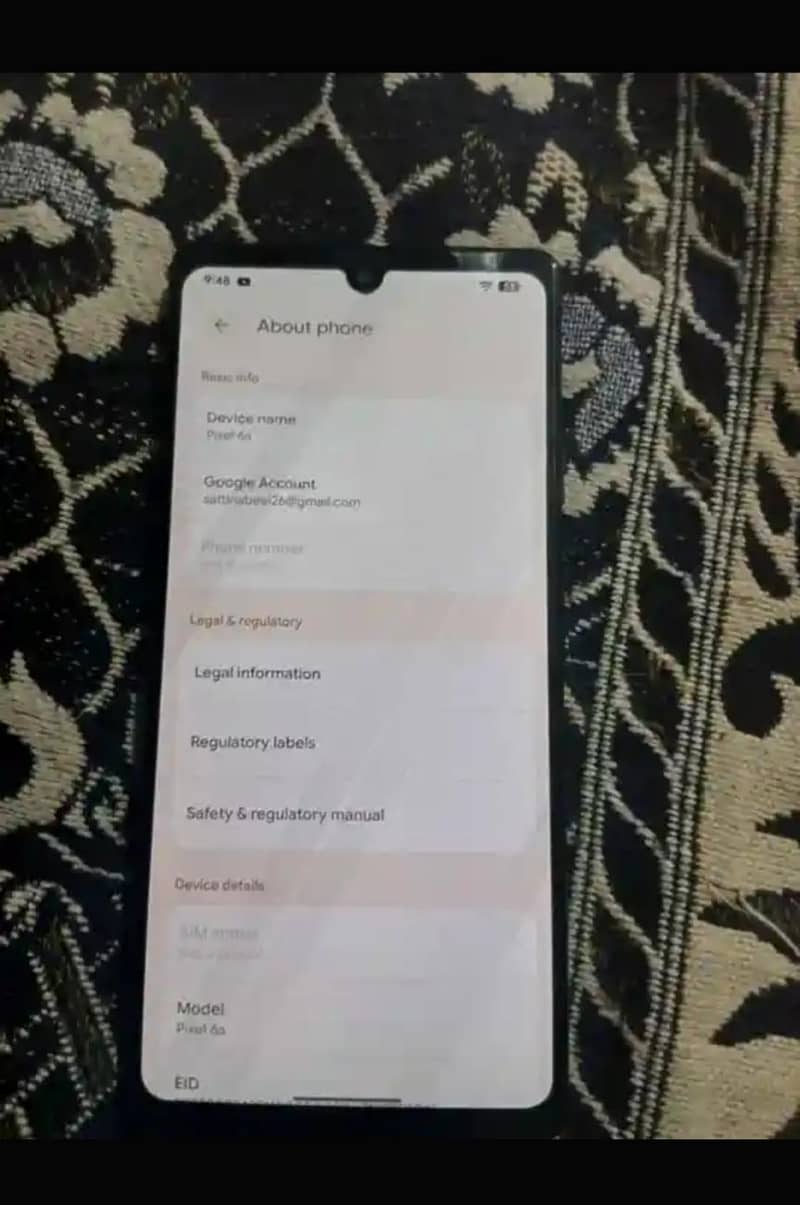 Google Pixel 6a 0