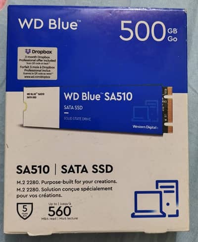 500GB WD Blue (Western Digital) M. 2.2280