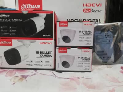 Dauha Analog Cameras, DVR with 500GB HDD