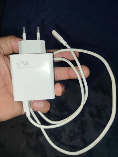 xiaomi original 67w charger with original cable