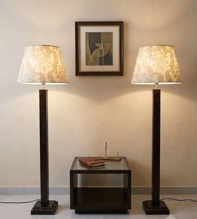 Floor lamps (Pair)