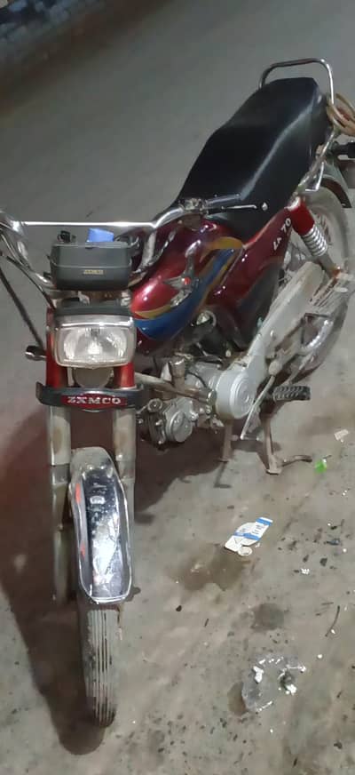 My Zxmco bike 70cc 10/10 condition Peshwar registration