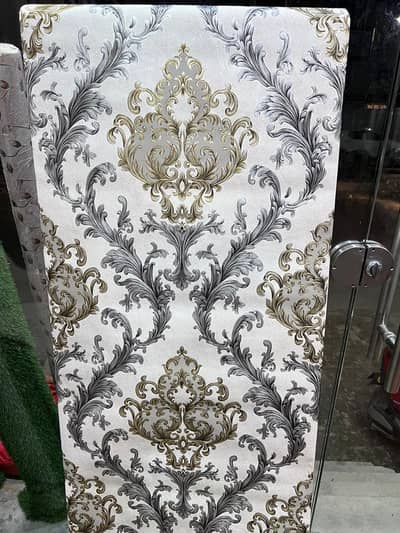 wallpaper 3d, black glass paper, Roller blinds, curtains,