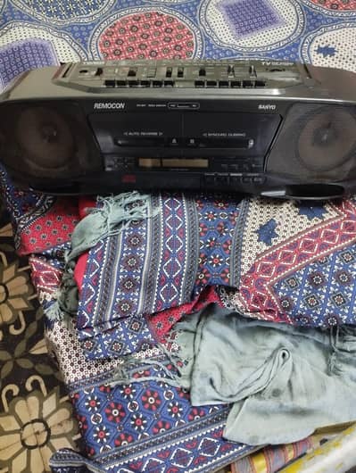 sanyo tape recorder for sale bass sastam